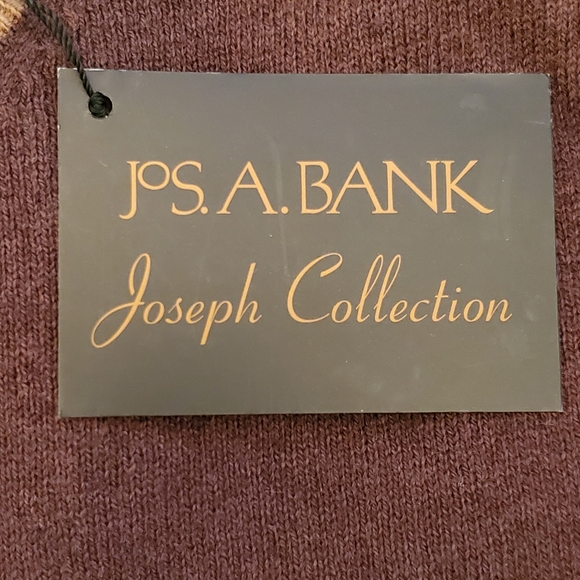 Josephe A. Banks NWT Cashmere V-Neck Sweater Size L - Picture 7 of 11